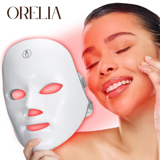 Orelia Luma™ LED Face Mask | Red Light Therapy at Home